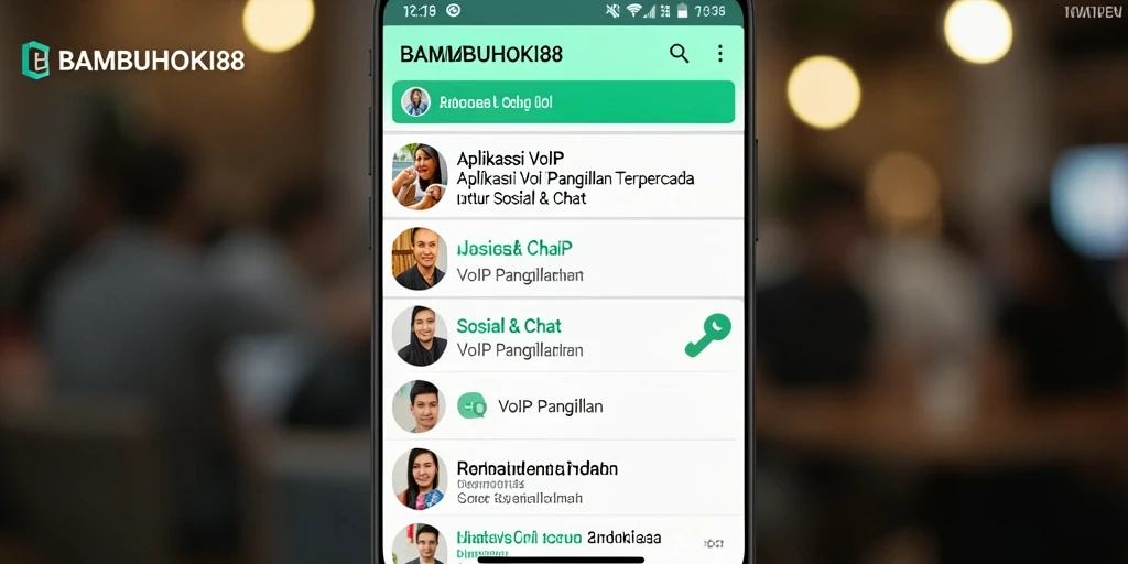 Antarmuka aplikasi BAMBUHOKI88 yang intuitif dan menarik.