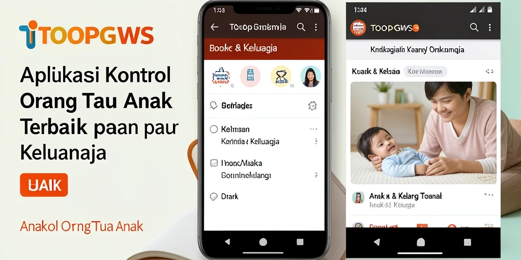 Antarmuka TOOPGWS yang mudah digunakan untuk kontrol orang tua.