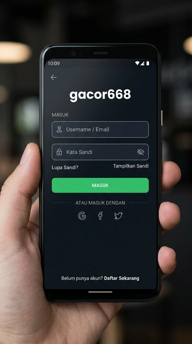 Masuk akun gacor668 dengan mudah dan cepat